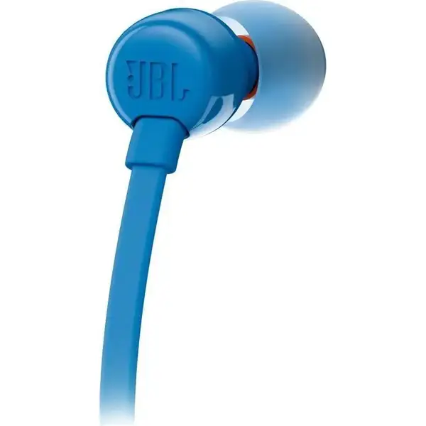 Навушники з мікрофоном JBL Tune 110 Blue (JBLT110BLU)
