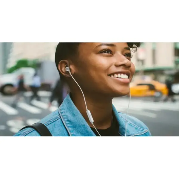 Навушники з мікрофоном JBL Tune 110 White (JBLT110WHT)