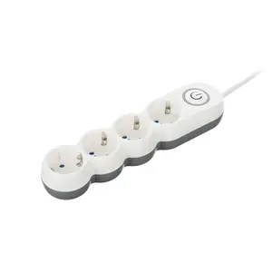 Мережевий фільтр-подовжувач 2E 2E-U04VESM3W Мережевий фільтр-подовжувач 2E 2E-U04VESM3W