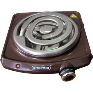 Настольная плита Термия ЭЛТ1-1,0/230М2(ш) коричневая