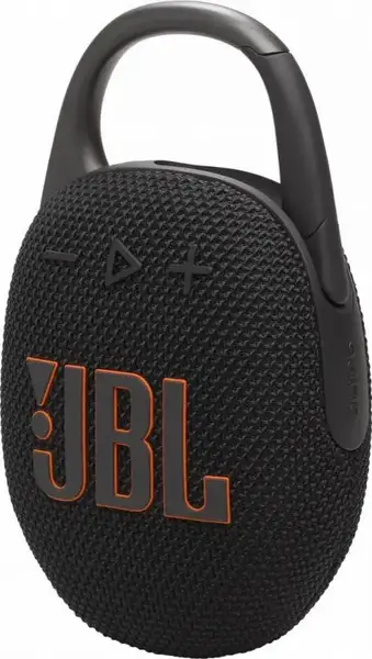 Портативна колонка JBL Clip 5 Black (JBLCLIP5BLK)