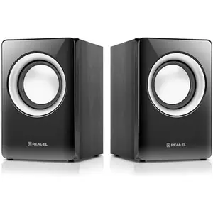 Колонки для комп'ютера REAL-EL S-215 2.0 Black (EL121200002)