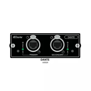 Аксесуари для мікшерів Soundcraft Карта розширення Dual port Cat 5 Dante card