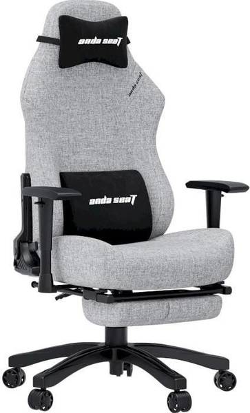 Комп'ютерне крісло для геймера Anda Seat Luna Pro L Gray Fabric (AD18T-44-G-F)
