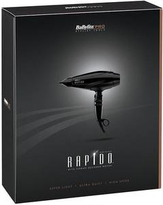 Фен BaByliss PRO Rapido Black BAB7000IE Фен BaByliss PRO Rapido Black BAB7000IE