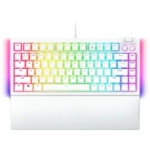 Клавіатура Razer BlackWidow V4 75% White (RZ03-05001700-R3M1) Клавіатура Razer BlackWidow V4 75% White (RZ03-05001700-R3M1)