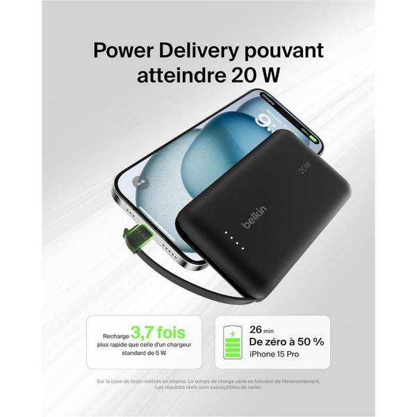 Зовнішній акумулятор (Power Bank) Belkin Boost Charge 10000mAh Black (BPB021HQBK)