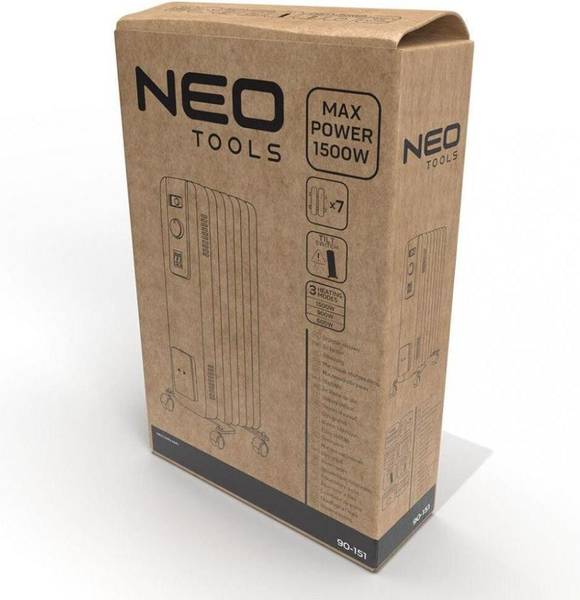 Масляний радіатор Neo Tools 90-151