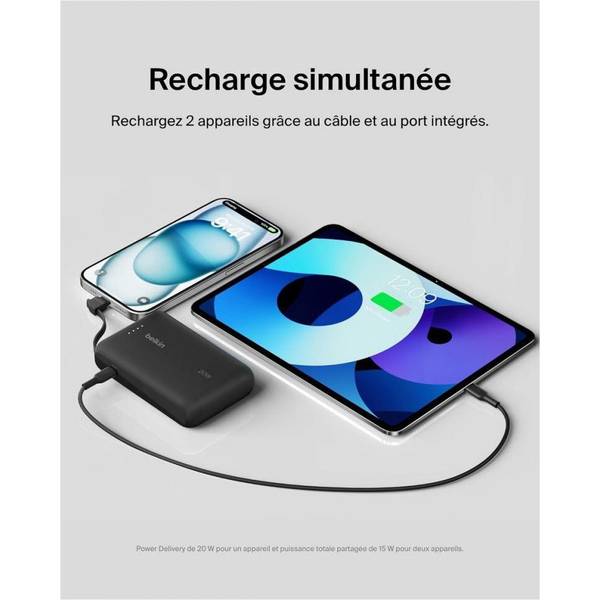 Зовнішній акумулятор (Power Bank) Belkin Boost Charge 10000mAh Black (BPB021HQBK)