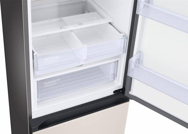 Холодильник з морозильною камерою Samsung RB38C6B6D39/UA