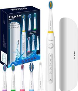 Електрична зубна щітка Pecham White Travel PC-081