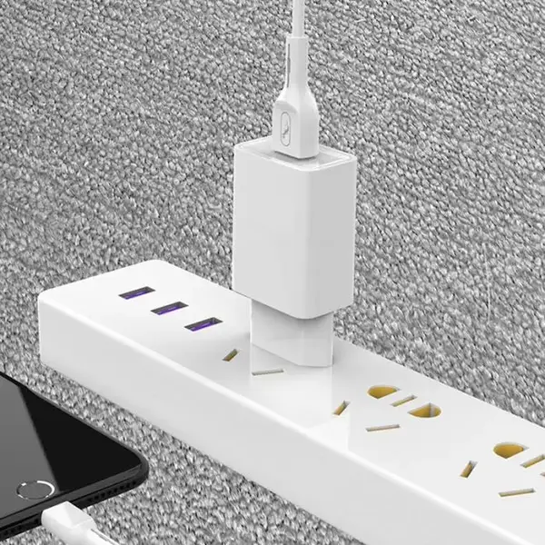 Сетевое зарядное устройство для SkyDolphin SC36L 1USB 2.4A White + Lightning cable (MZP-000116)