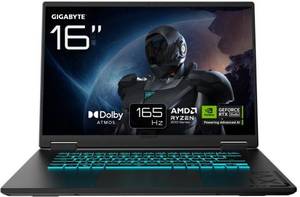 Ноутбук GIGABYTE A16 3VH Black Steel (3VHK3UA864SD)
