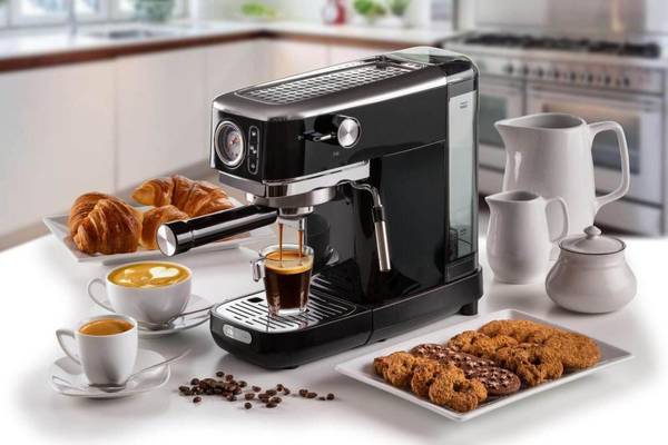 Рожковая кофеварка эспрессо Ariete 1381 Black (00M138112AR0)