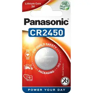 Батарейка Panasonic CR-2450 bat(3B) Lithium 1шт (CR-2450EL/1B)