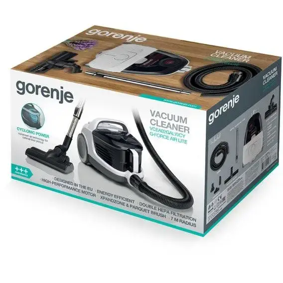 Пилосос безмішковий Gorenje VCEA02GALWCY