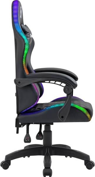 Комп'ютерне крісло для геймера Defender Energy RGB black (64559)