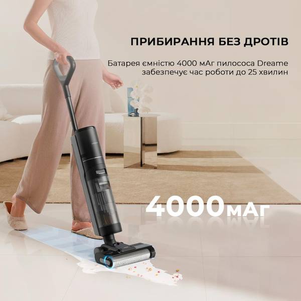 Миючий вертикальний пилосос (1в1) Dreame H12S (HHR30B)