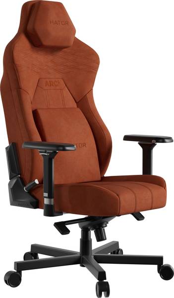 Комп'ютерне крісло для геймера HATOR Arc 3 XL Velour Orange (HTC3449XL)
