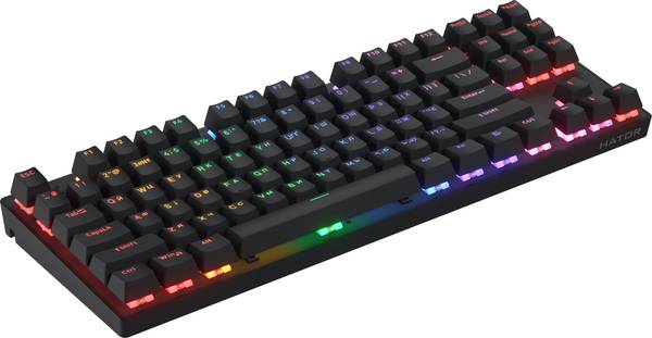 Клавіатура HATOR Icefall Mecha TKL wireless Rainbow Black (HTK287UA)