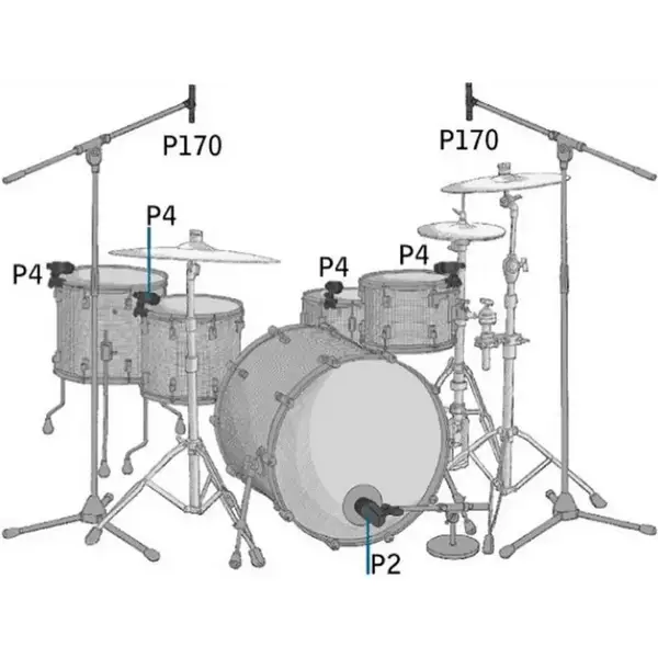 Микрофон для ударных AKG Drum Set Session I