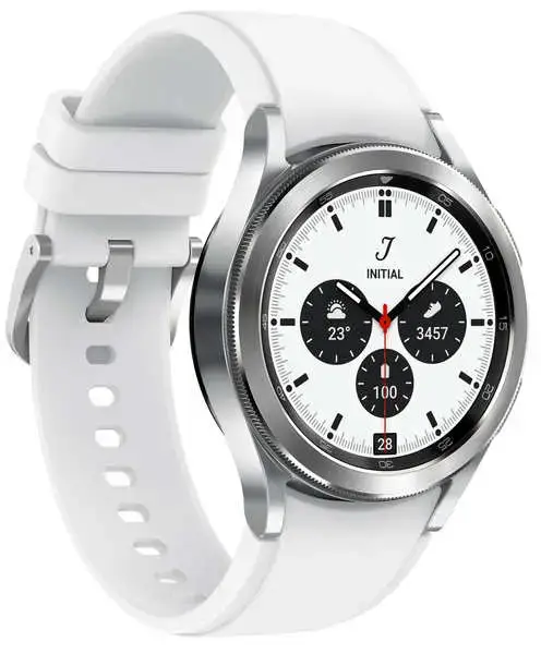 Смарт-часы Samsung Galaxy Watch 4 Classic 42mm (BT) Silver (SM-R880NZSASEK)