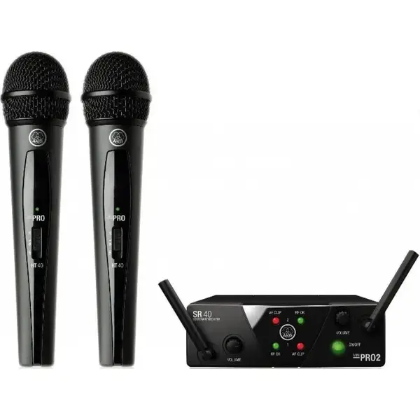 Мікрофонна радіосистема AKG WMS40 Mini2 Vocal Set BD US25B/D