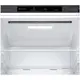 Холодильник з морозильною камерою LG GC-B459SLCL