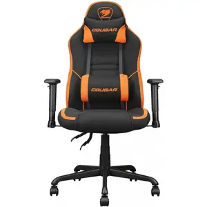 Комп'ютерне крісло для геймера Cougar Fusion SF black/orange