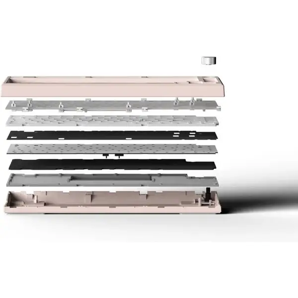 Клавиатура FL Esports MK750 DIY-barebone Three-Mode Black (MK750-7980)