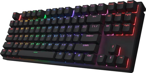 Клавіатура HATOR Icefall Mecha TKL wireless Rainbow Black (HTK287UA)