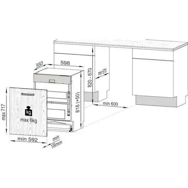 Посудомийна машина Beko DIN34322