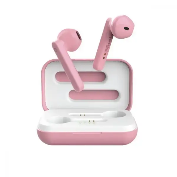 Навушники TWS Trust Primo Touch True Wireless Mic Pink (23782)