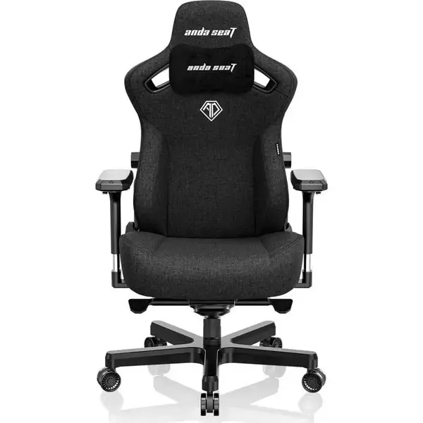 Комп'ютерне крісло для геймера Anda Seat Kaiser 3 XL Black Fabric (AD12YDC-XL-01-B-CF)