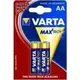 Батарейка Varta AA bat Alkaline 2шт MAX TECH (04706101412)