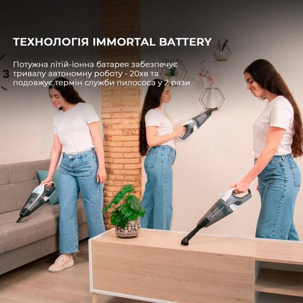 Ручний пилосос / Автомобільний пилосос CECOTEC Conga Rockstar Hand 8,4V (CCTC-08373)