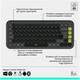 Комплект (клавіатура + миша) Logitech POP Icon Combo Graphite (920-013156)