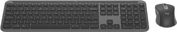 Комплект (клавіатура, миша) Logitech Signature Slim Combo MK950 for Business Graphite (920-012508)