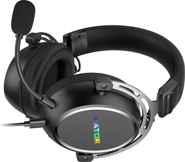 Навушники з мікрофоном HATOR HYPERGANG 3 Hi-Res Black (ESH50)