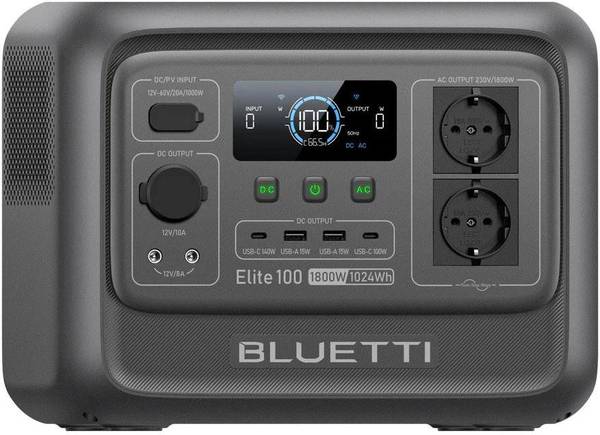 Зарядная станция BLUETTI Elite 100 V2 (P-EL100V2-EU-GY-BL-010)