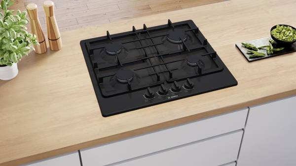 Газовая варочная поверхность Bosch PGP6B6K90R