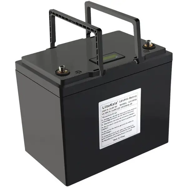 Акумулятор для ДБЖ/інвертора LiitoKala 12V 100Ah LiFePO4 (Lii-LiFePO4120-100)