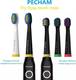 Насадки для електричної зубної щітки Pecham Насадки м'ягкі до електричної зубної щітки Pecham білі (0290119080806)
