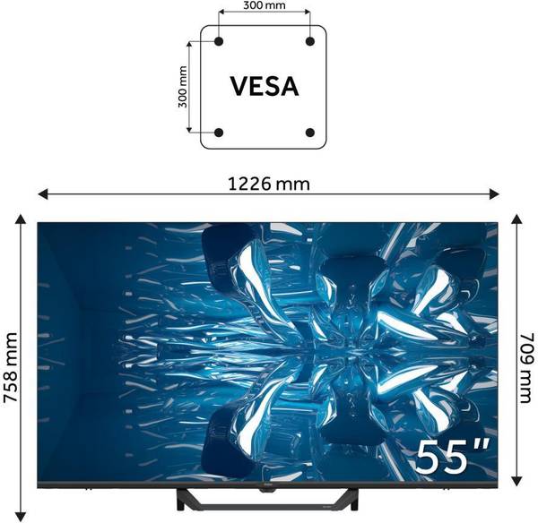 Телевізор Haier H55S80FUX