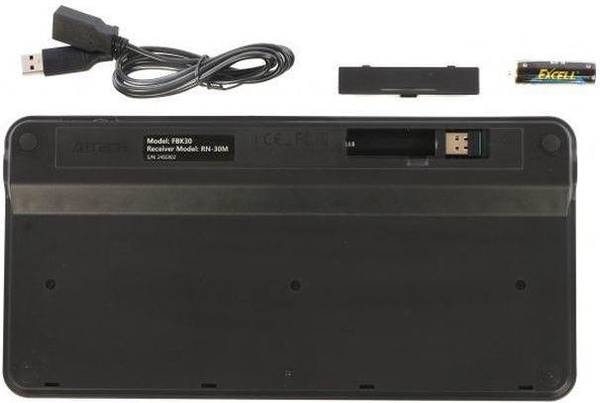 Клавіатура A4Tech Fstyler FBK30 Black (4711421972499)