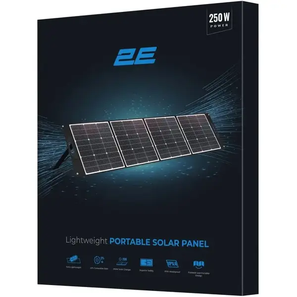 Зарядний пристрій на сонячній батареї 2E 2E-PSPLW250