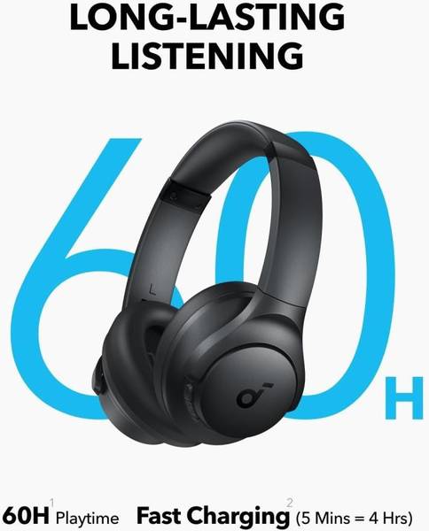 Навушники з мікрофоном Anker SoundСore Q11i Dark Gray (A3005GA1)