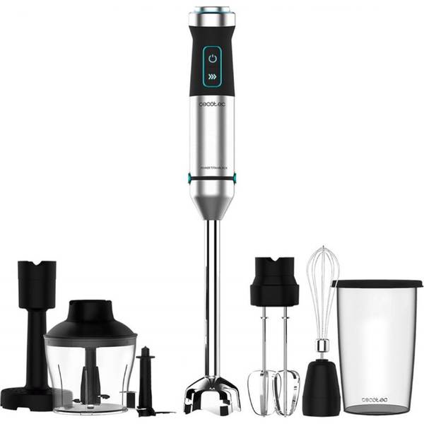 Погружной блендер CECOTEC Power TitanBlack 1200 XL PerfectCream&amp;Crush (CCTC-04293)