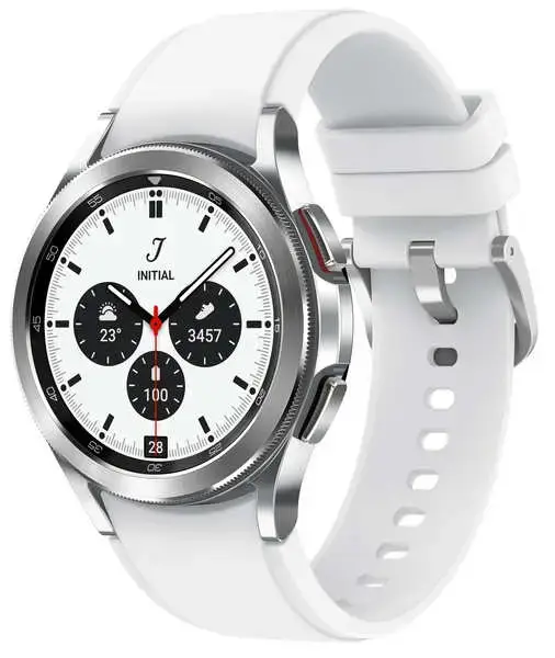 Смарт-часы Samsung Galaxy Watch 4 Classic 42mm (BT) Silver (SM-R880NZSASEK)