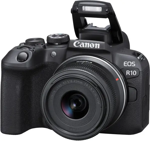 Бездзеркальний фотоапарат Canon EOS R10 kit (RF-S 18-45mm) IS STM (5331C047)